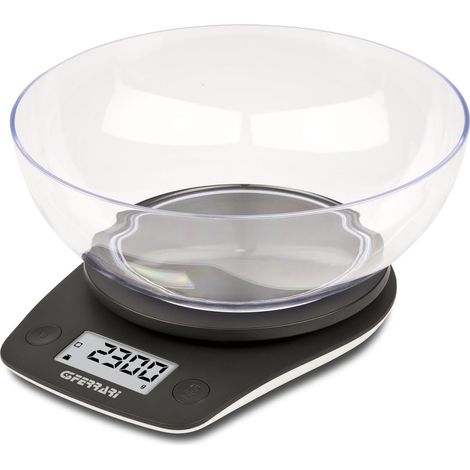 Báscula de cocina g3ferrari G20161 negro 5 kilogramos (1/3)