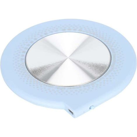 Tapis chauffant pour tasses USB, chauffe-tasse à café pour bureau/maison/bureau Isolation chauffante USB (bleu) (1/5)