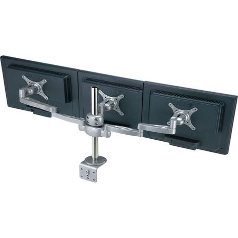 BeMatik - Brazo articulado con mástil para monitor LCD VESA50 VESA75 VESA100