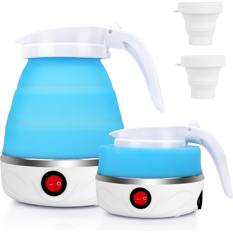 Bouilloire Pliable 600 ml Mini Pliable Voyage en Silicone (1/5)
