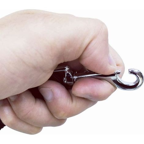 Hundetrainingsleine, lange Leine für kleine bis große Hunde (Schwarz, 20 m 2 cm (65 Fuß)) (1/5)