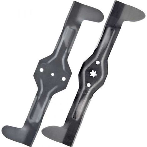 Lame pour AYP/Roper, Bernard loisirs, Husqvarna, Jonsered coupe 54,3 cm. La paire coupe à gauche (1/5)