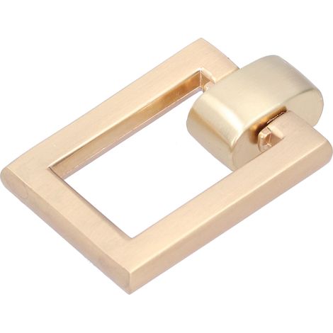 Poignée de porte moderne doré brossé bouton d'armoire quincaillerie accessoire pour penderie tiroir (1/5)
