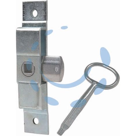 Chiusura a tavellino in acciaio zincato art.023g - Specifiche: mm.101x18 - 4 pz