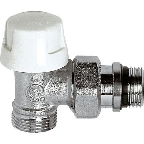 Corpo termostatico con angolo maschio 15x21 per bicono