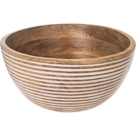 Holzkorb für Obst, Gemüse, Salate, Snacks, Geschirr, 3 l