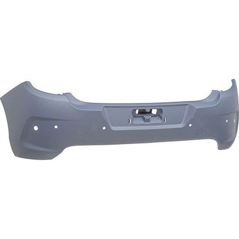 Pare-choc arrière avec 6 trous radars 5 portes Citroen C4 2 2010-2018