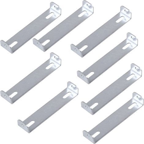 Deckenleuchten-Befestigungsplatte – verzinktes Metall, 65 mm – für Pendelleuchten, Kronleuchter, Wandleuchten, Büroleuchten, Wohnraumleuchten – 8 Stück (1/5)
