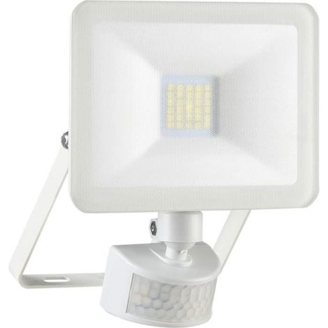 Projecteur LED d'extérieur avec détecteur de mouvement ELRO LF60 - 10W - 800LM - Étanche IP54 - Blanc (1/4)