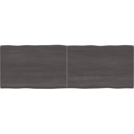 Dessus de table bois massif traité bordure assortie (1/5)