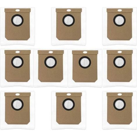 Sac À Poussière - Pour Robots Aspirateurs Conga Roidmi Eufy Everybot Haier - Non-tissé - 10 Pièces (1/4)