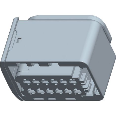 TE Connectivity Boîtier femelle pour câble série HDSCS, MCP Nbr total de pôles 12 1-1703639-1 1 pc(s