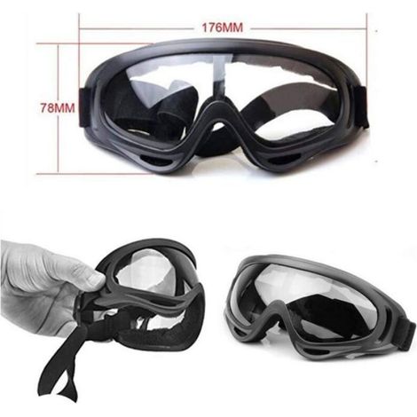 Lunettes De Sécurité - Plastique ABS - Lentilles UV400 - Pour Enfants À Partir De 8 Ans - Par 3 (1/5)