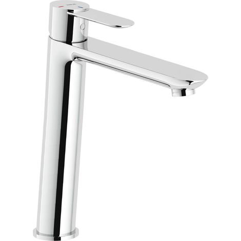 Miscelatore lavabo con scarico 1 1/4” Nobili serie Blues BSH101118/1CR Cromato - Ottone (1/3)