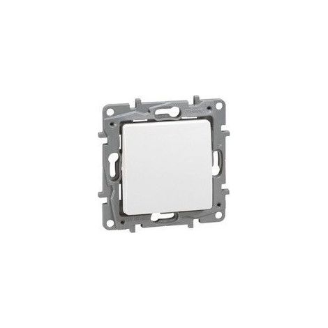 Legrand 664725 Pulsador NILOE - IP44 - 6 A - NO-NF - blanco