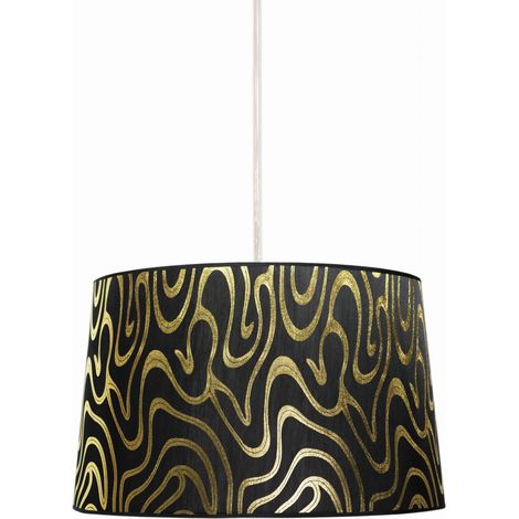 Lampada a sospensione Candellux Tiger Ø40 oro/nero E27 (1/2)