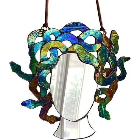 de verre acrylique Bunter 2D Medusa Haar Sonnenfänger (1/5)