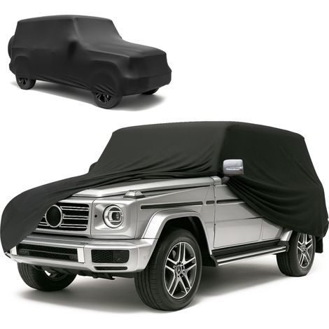 Autoplane Indoor Stretch Plus, PKW-Abdeckplane Größe 10 SUV/VAN schwarz (1/5)