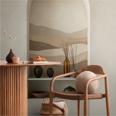 A.S. Creation Fototapete 8.80 x 0.53 m Livingwalls 3D Tapete Beige 791446 Skandinavisch CosmoLiving by Cosmopolitan (1/4)