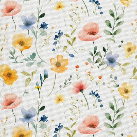 Tela decorativa para exteriores Oxford - Flores - DX2156 (1/5)