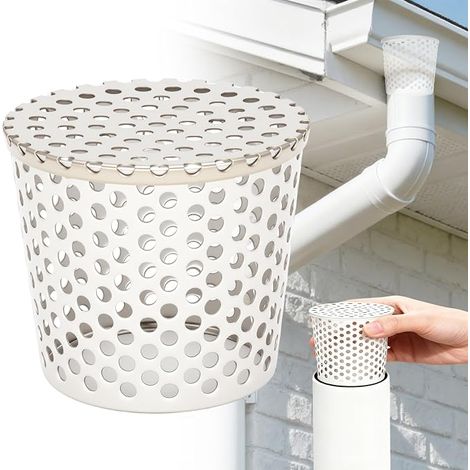 Gutter Crapaudine, Rain Water Filter, Steel Gutters (75-90mm) (1/5)