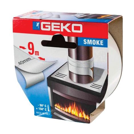 NASTRO ALLUMINIO EMMESMOKE GEKO - BIANCO CM 4 MT 9- 2 pezzi