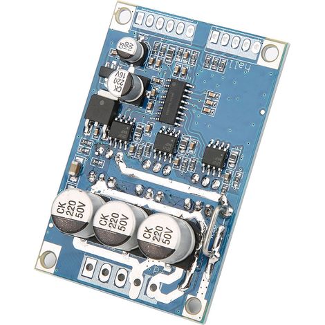 DC 12V–36V 15A 500W Bürstenloser Motorcontroller Hall BLDC Treiberplatine (1/5)
