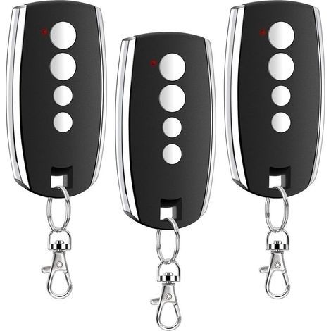 433.92MHz Telecommande Portail, 4 Canaux Telecommande Porte de Garage Compatible avec King Gates STYLO2K STYLO4K Stylo, Codes Roulants Bip De Porte De Garage (3PCS) (1/5)