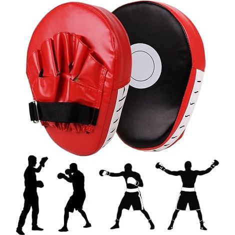 Pao Boxing, 1 Pair Boxing Bear Paw for Kickboxing, Muay Thai, Karate, Taekwondo, Martial Art, Training Pads for Combat Sports (1/5)