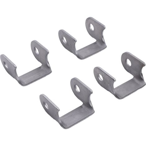 Irovami Kit de 4 supports de fixation à souder pour bras oscillant d'amortisseur, en alliage d'acier, pour quad, moto tout-terrain, SSV et karting. (1/5)