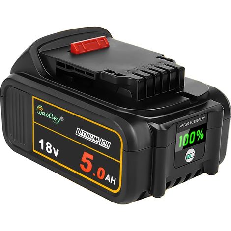Akkus für Elektrowerkzeuge, 5Ah Kapazität, kompatibel mit 18V & 20V Elektrowerkzeugen, 1 Stück 5Ah Batterie (1/2)