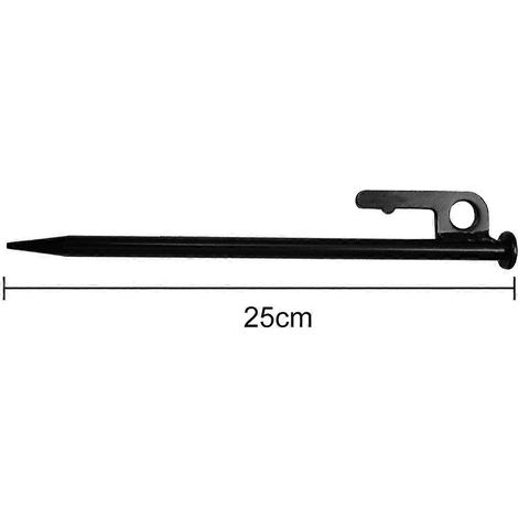 Piquets de tente en acier indestructibles de 15/20/25/30/40 cm pour le camping, avec griffes pour chiens et autres animaux domestiques. Accessoires pour tentes en extérieur, neige et prairie.