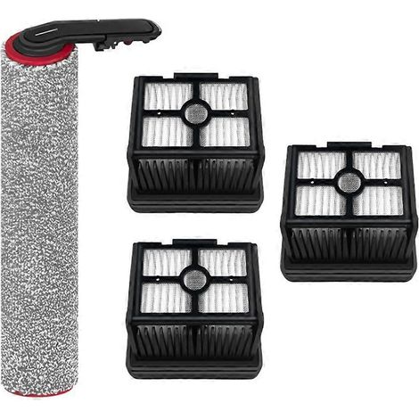 Packung mit 4 Ersatzteilen für den Staubsauger Dreame H40 ULTRA/H40 PRO: rotierende Bürste und HEPA-Filter. (1/5)