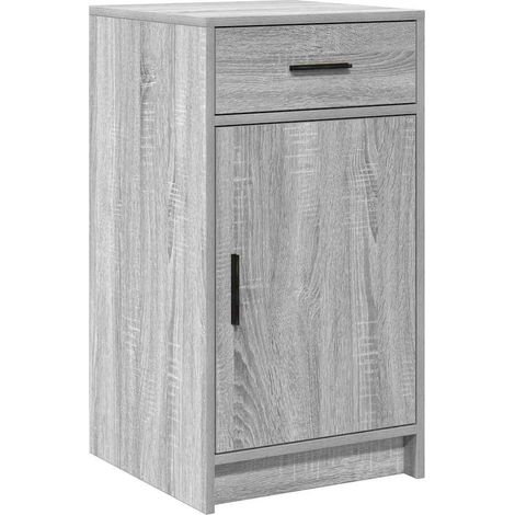 Maison Exclusive - Credenza Grigio Sonoma 40 x 40.5 x 75 cm Legno multistrato