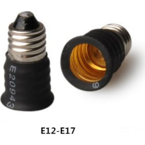 Lieferung von E12-zu-E17-Konverter-Lampenfassungen und -Haltern mit CE-Zertifizierung, Direktverkauf.