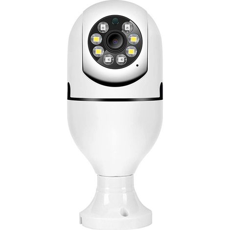 Light Bulb Camera Smart Wireless Wifi Full Color Bulb Camera Home Hd Night (1/5)