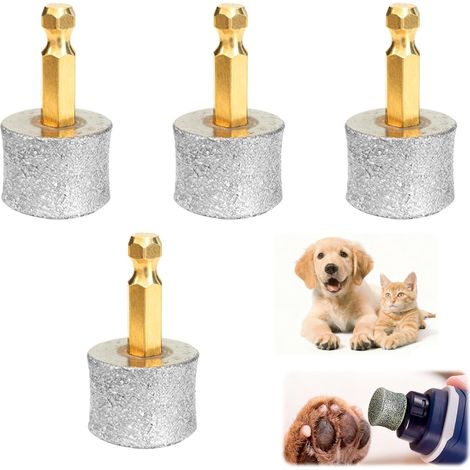 Tête Rechange pour Broyeur à Ongles 80 Mesh pour Grands avec Casfuy N10 N20 N30 et la Plupart des Marques(4 pièces, 80 Mesh) (1/5)