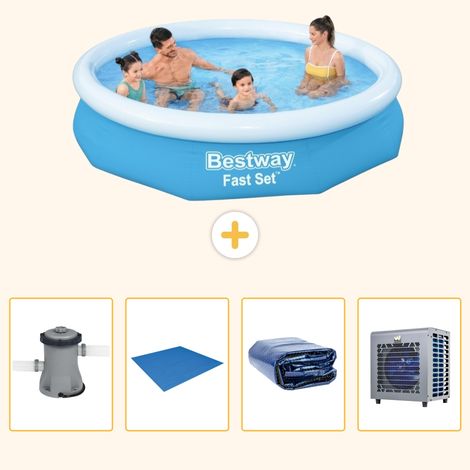 Bestway Bestway Fast Set Ronde - 305x66 cm - 5-pièces S278 (1/5)