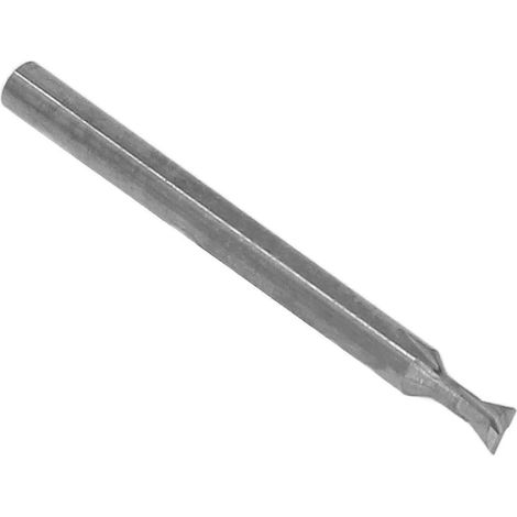 Schwalbenschwanz-Schaftfräser, Hartmetall, 2 Schneiden, metrisch, Metallbearbeitung, Schaftfräser, 3 mm, 3 x 70°, 4