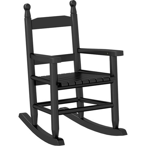 Mecedora para niños de 3 a 6 años en madera de álamo negro DEC028937 (1/5)