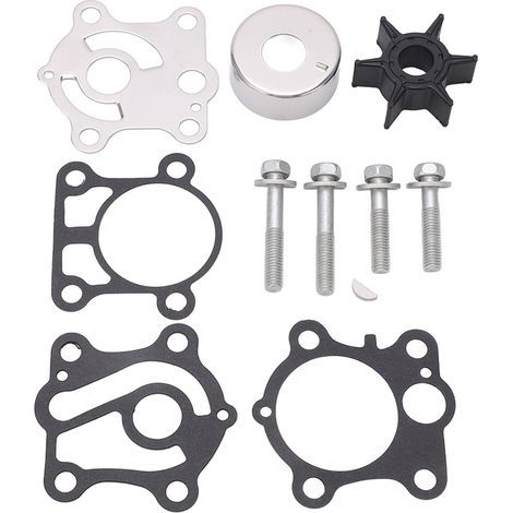 Wasserpumpen-Impeller-Reparatursatz, 11-teilig, 6J8 W0078 A2 für 2-Takt-Außenbordmotoren mit 25 PS und 30 PS (1/5)