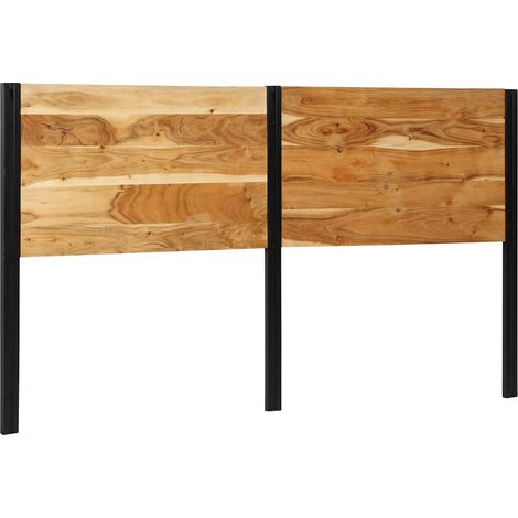 Tête de lit,Panneau décoratif 180 cm bois massif d'acacia et fer CFW8353639 (1/5)