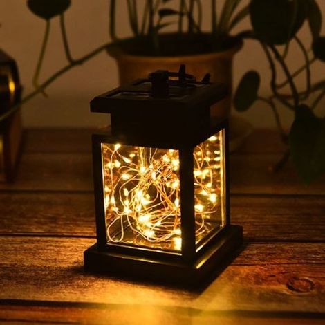 Lampe solaire en fil de cuivre pour jardin extérieur, étanche et décorative-AquaForge (1/5)