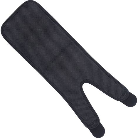 Coudière de soutien en fibre de polyester avec fermeture auto-agrippante, orthèse élastique pour le sport (1/5)