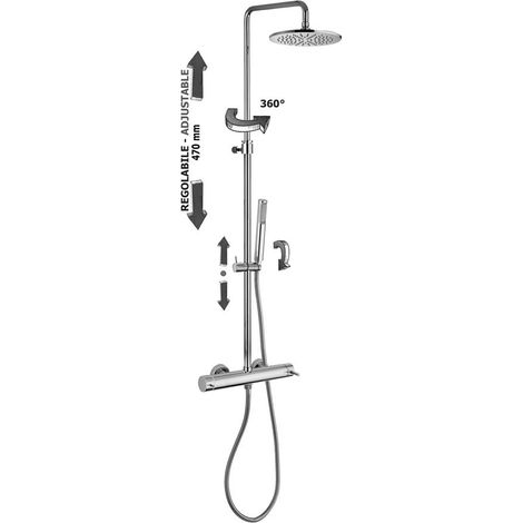 Paffoni colonna doccia regolabile NEW MINI MASTER ZCOL599CR (1/4)