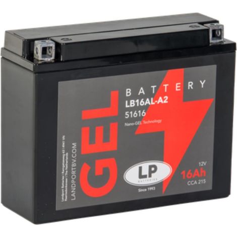 Batterie 12V 16Ah für Motorrad Startbatterie MG LB16AL-A2