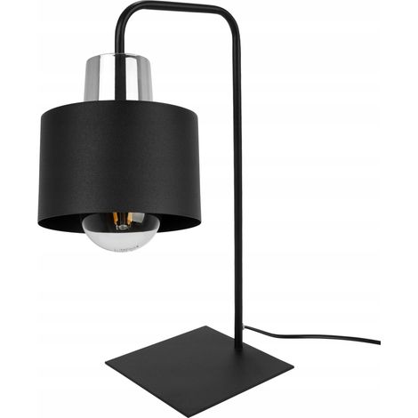MODERNE NACHTTISCHLAMPE SCHWARZE LED-LAMPE
