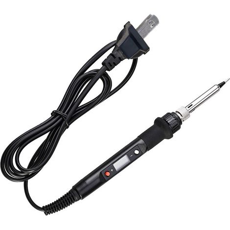 Soldering Pen - 80 W - LCD Digital Temperature Display - Adjustable From 180 To 480 °C - For Electronics Repair And Circuit Board Soldering - 1 Unit (1/5)