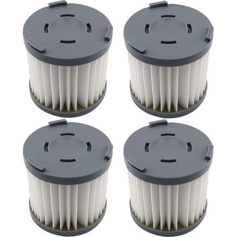 Chuancheng Lot de 4 filtres 4055453288 pour AEG TORNADO TOP5-21TG, TOP5-18IW, POP5-21TG, POP5-18IW aspirateur à main sans fil - Filtre HEPA réutilisable (1/5)