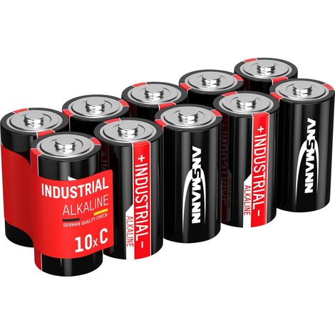 ANSMANN Alkaline Batterie Baby C / LR14, Industrial, 10 Stück (1/5)